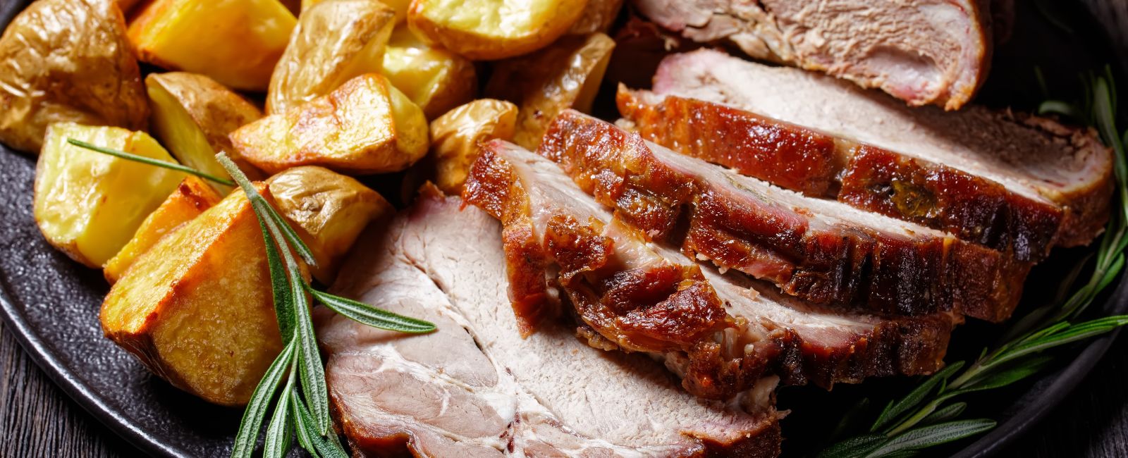 Roast Meat and Roast Potato