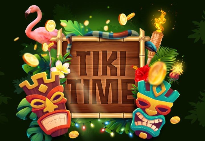 Tiki Time Graphic