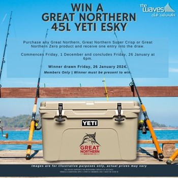 Win a Great Northern 45L Yeti Esky  thumbnail image