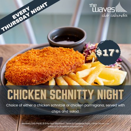 Thursday Chicken Schnitty Night feature image