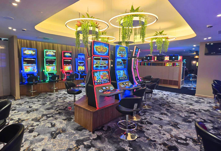 Pokies in the Gaming Room Caloundra